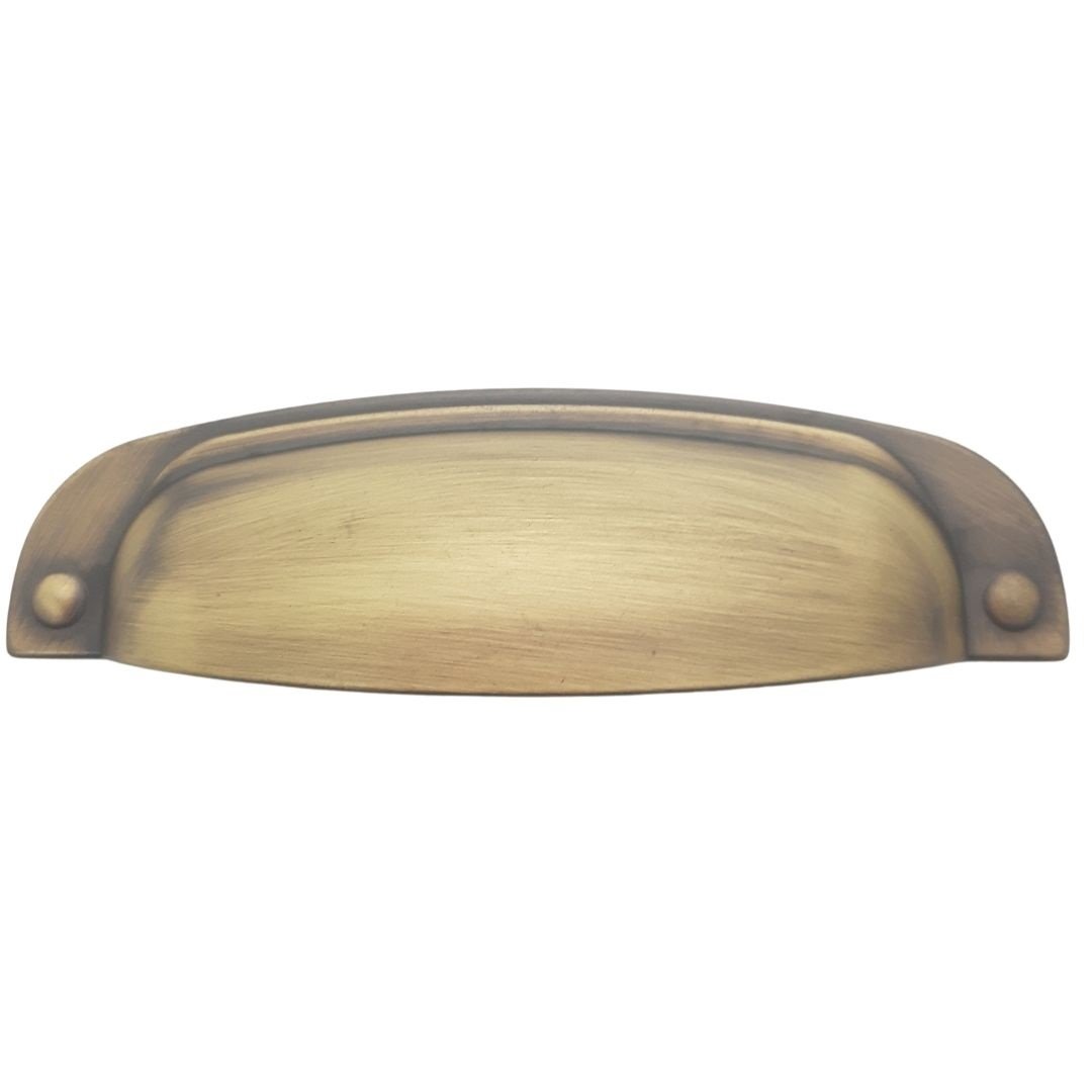 Puxador 2773 Quebec Ouro Velho Escovado Fosco 96MM - Torralba 1 PADRÃO