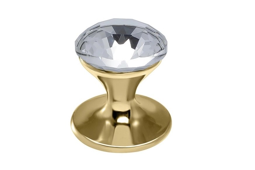 Puxador Diamante Gold 20Mm - Jador JAD1108 1 PADRÃO