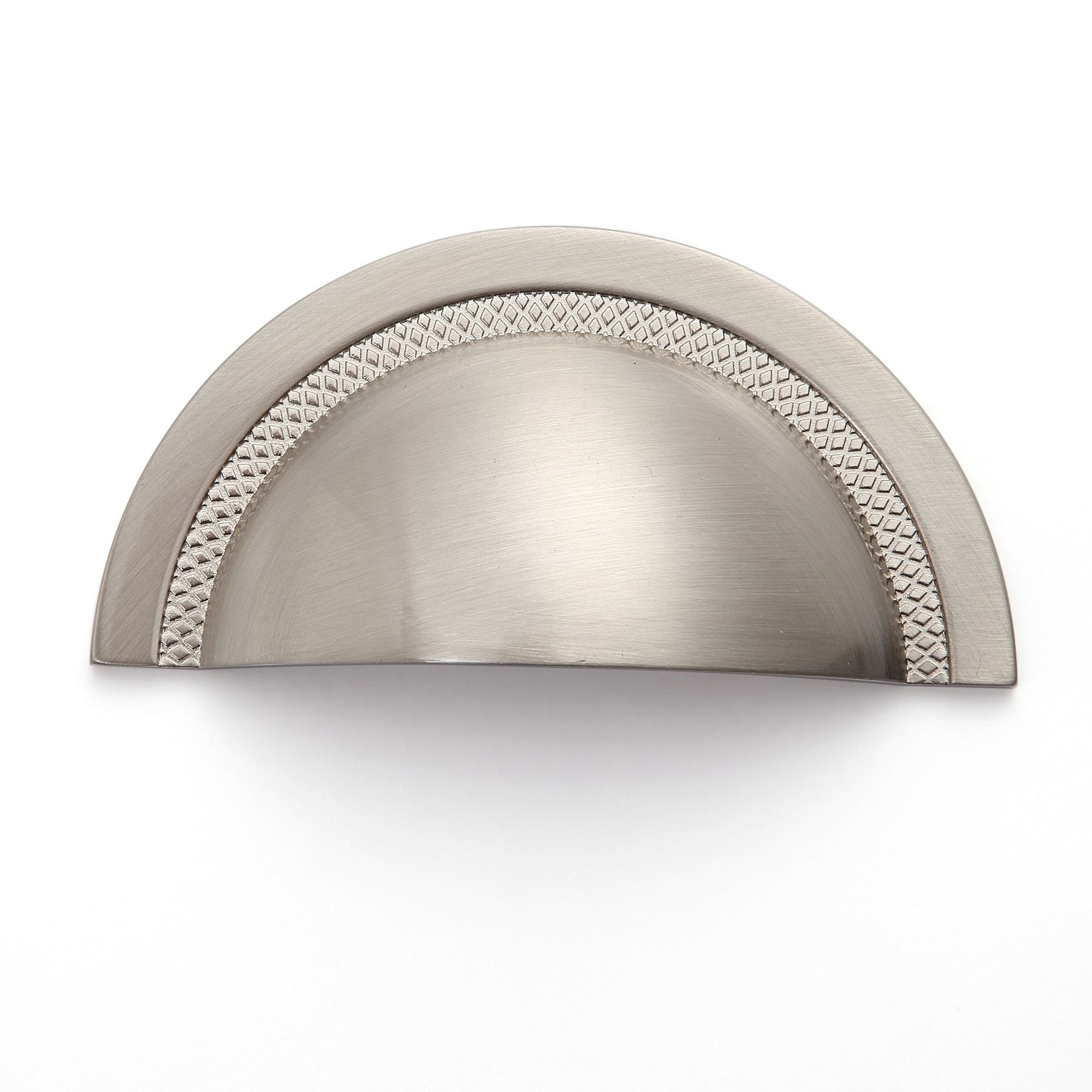 Puxador Shell 64MM Niquel Escovado - ZP4318.916 -Zen 1 PADRÃO Puxador Shell 64MM Niquel Escovado - ZP4318.916 -Zen 1 PADRÃO