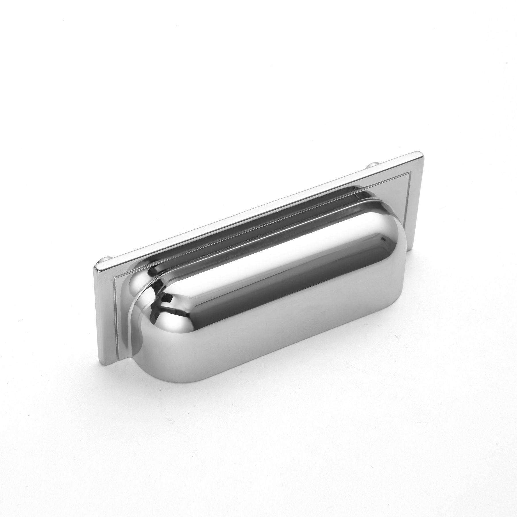 Puxador Plymouth 80mm Cromado ZP5420.1 - Zen 1 PADRÃO