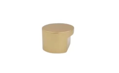 Puxador Radio Mini Dourado Matte ZP4308.955 - Zen 1 PADRÃO