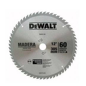 LAMINA SERRA ESQUARIA 12 60 DENTES MADEIRA 12406