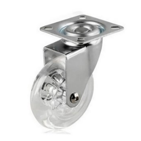 RODIZIO SILICONE 75MM GIARATORIO SEM FREIO 3319