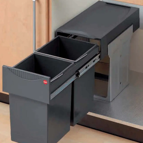 LIXEIRA TANDEM 3666 10 P 30CM 2X15L 8435