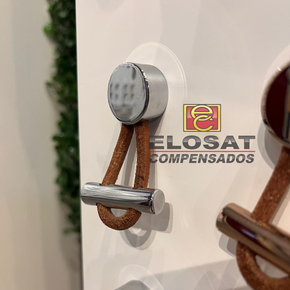 Puxador Plymouth 80mm Cromado ZP5420.1 - Zen 1 PADRÃO